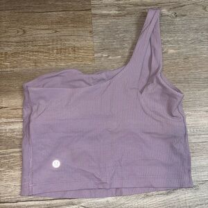 lululemon athletica Purple One-Shoulder Women's Top